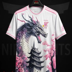 import placeholder for japan kit pink dragon white jersey japan 339934655