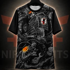 Home import placeholder for japan black demon jersey japan football 342973159