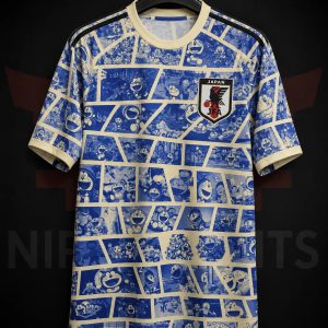 import placeholder for japan jersey blue manga japan soccer jer 342973203