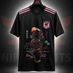 import placeholder for japan dragon jersey black pink japan spe 342973218